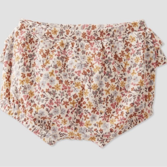 Little Planet by Carter's Organic Baby Girls' 2pc Ribbed Floral Coordinate Set - Picture 3 of 4